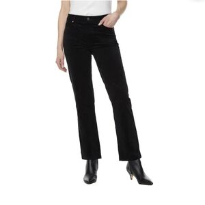 David Bitton Corduroy Straight Leg Pant Black